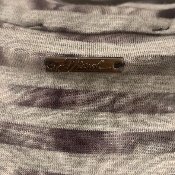 Like New DIESEL JERSEY MINI DRESS TIE WAIST - Picture 4 of 4